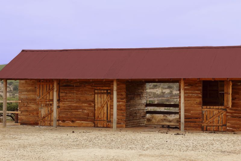 Horse Stable Roof Installation